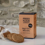 Fresh Flour hand made sourdough digestive biscuits, made in Devon