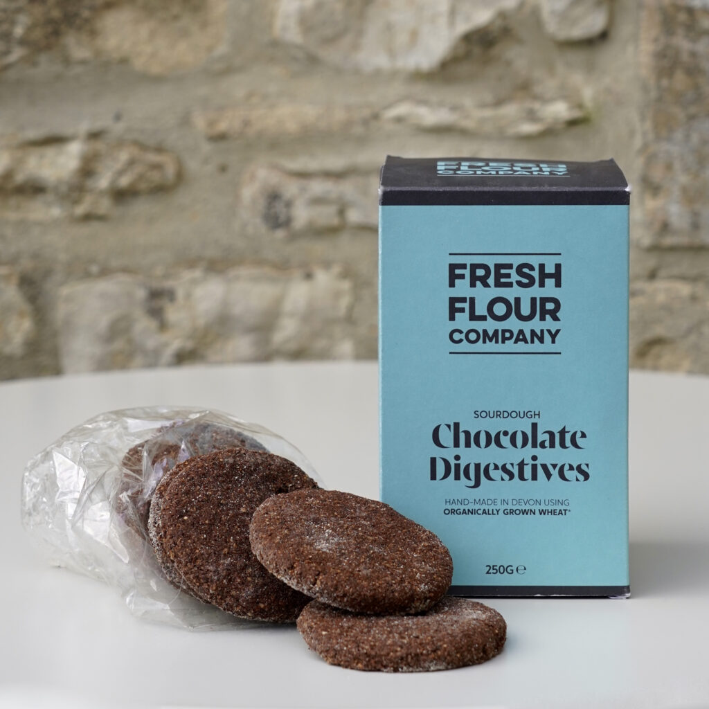Fresh Flour Sourdough Chocolate Digestives