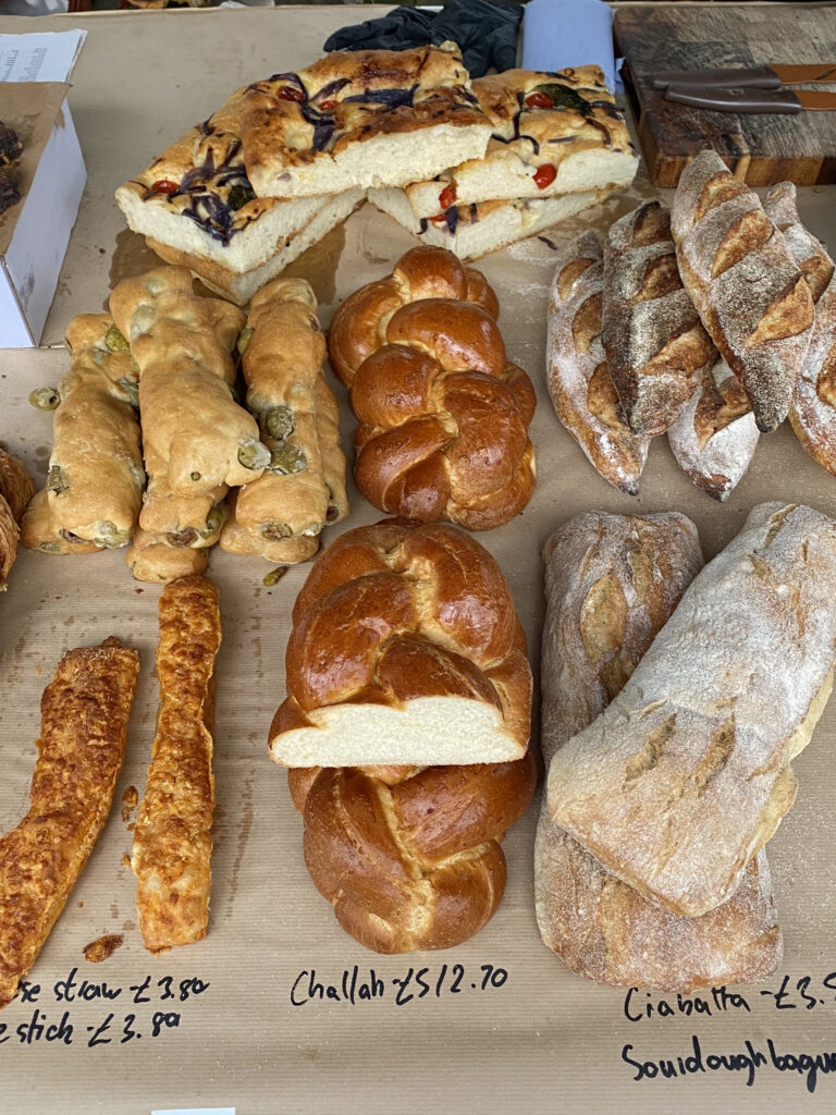 Bread Bread Bakery from Brixton at Pimlico Road Farmers Market